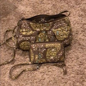 Vera Bradley Purse and Matching Wallet